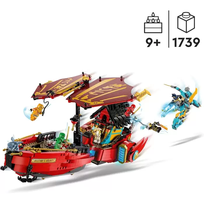 LEGO NINJAGO Destiny’s Bounty Zamana Karşı Yarış, 71797