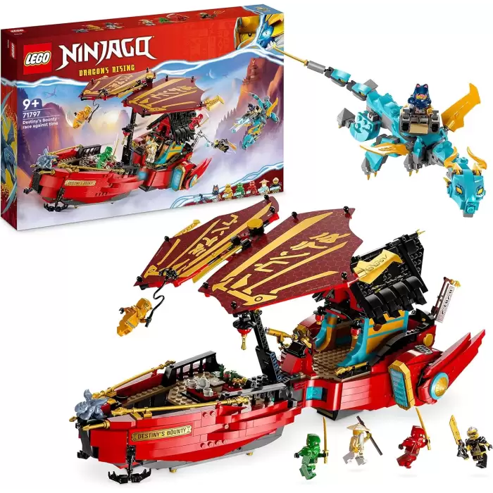 LEGO NINJAGO Destiny’s Bounty Zamana Karşı Yarış, 71797