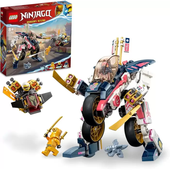 LEGO NINJAGO Soranın Dönüşen Robot Motosiklet Yarışçısı ,71792