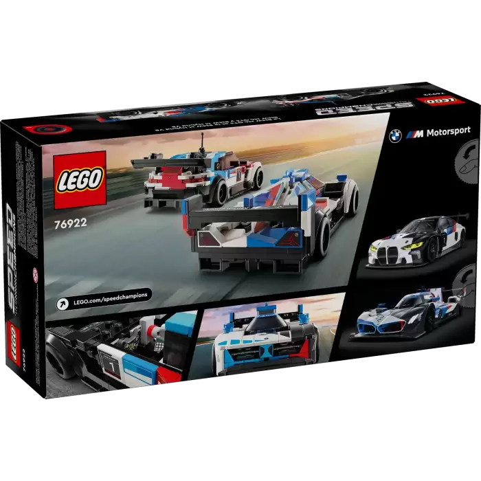 LEGO Speed Champions BMW M4 GT3 ve BMW M Hybrid V8 Yarış Arabaları - 76922
