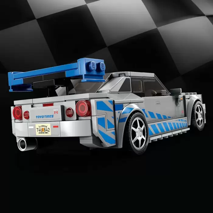 LEGO Speed Champions Daha Hızlı Daha Öfkeli Nissan Skyline GT-R (R34),76917