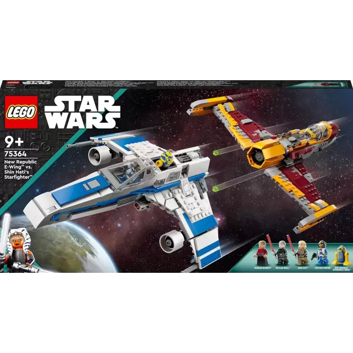 LEGO Star Wars: Ahsoka Yeni Republic E-Wing Shin Hati’nin Starfighter’ına Karşı, 75364