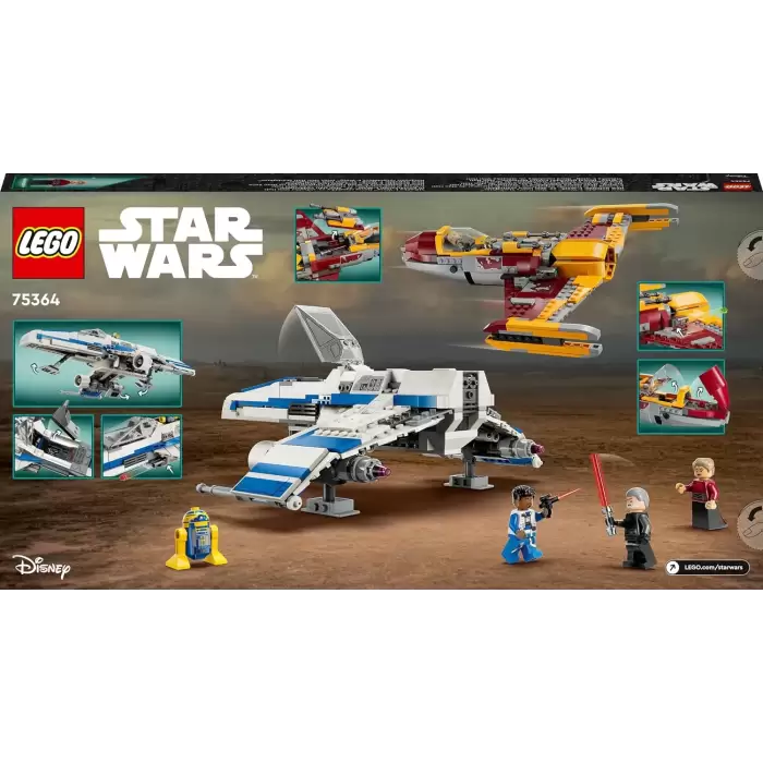 LEGO Star Wars: Ahsoka Yeni Republic E-Wing Shin Hati’nin Starfighter’ına Karşı, 75364