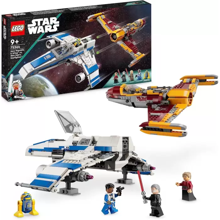 LEGO Star Wars: Ahsoka Yeni Republic E-Wing Shin Hati’nin Starfighter’ına Karşı, 75364