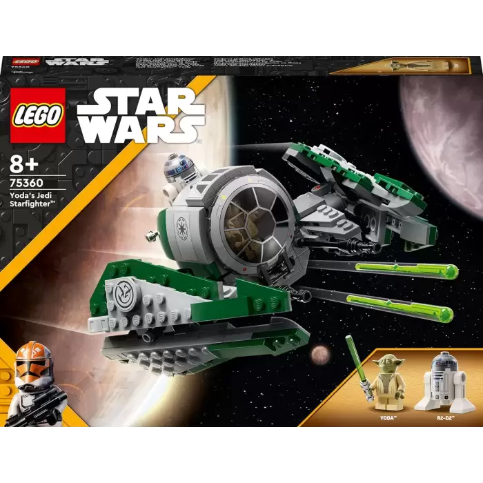 LEGO Star Wars: Klon Savaşları Yoda’nın Jedi Starfighter’ı ,75360