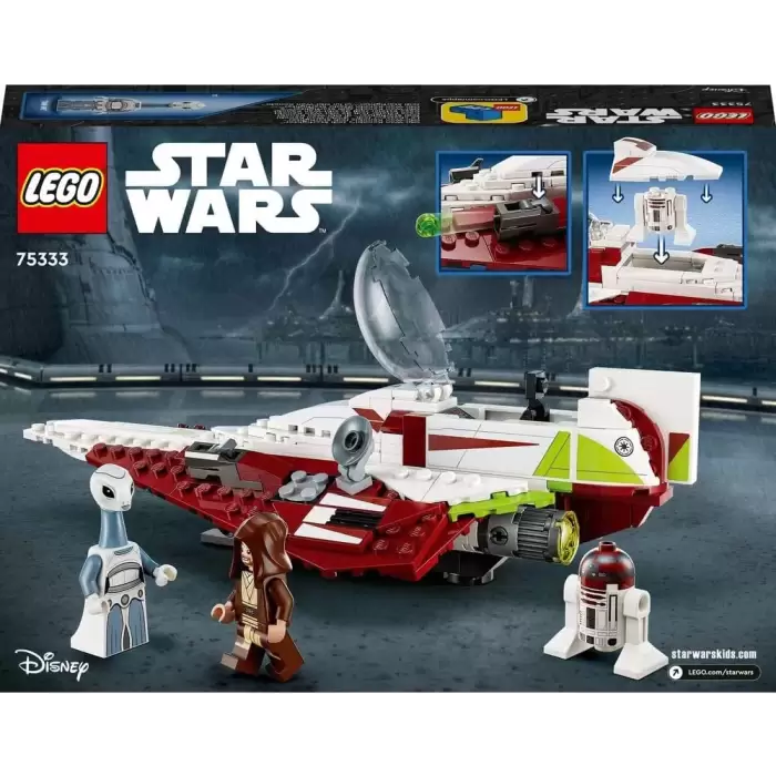 LEGO® Star Wars™ Obi-Wan Kenobi’nin Jedi Starfighterı 75333 Yapım Seti (282 Parça)