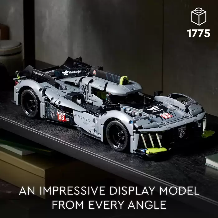 LEGO Technic PEUGEOT 9X8 24H Le Mans Hybrid Hypercar, 42156