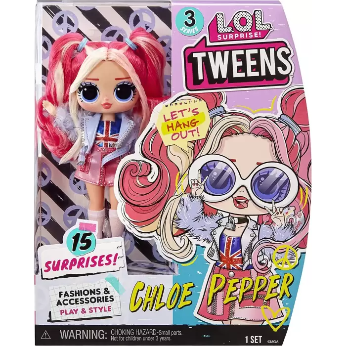 L.O.L. Surprise Tweens Chloe Pepper Seri 3 Bebeği