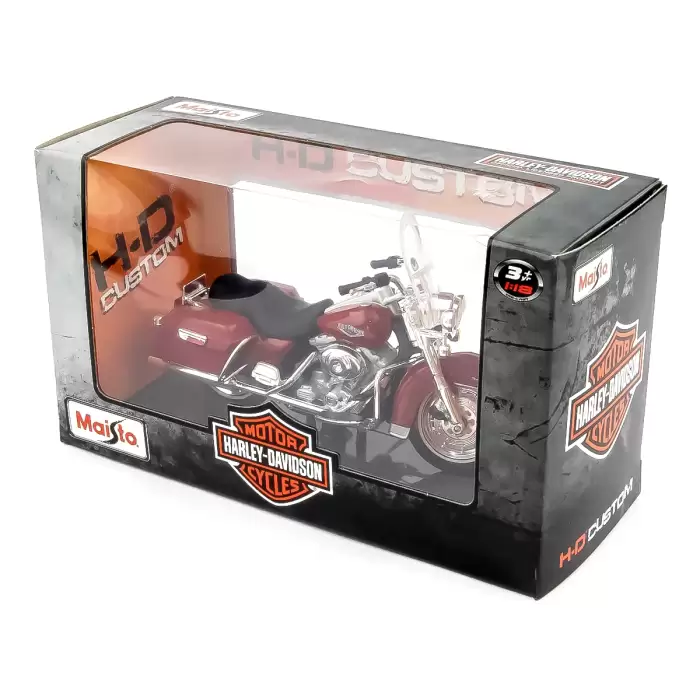 Maisto 1:18 Harley Davidson FLHR Road King 1999 Kırmızı