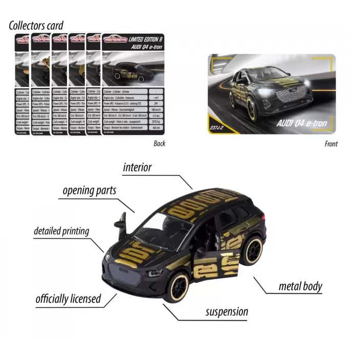 Majorette Limited Edition Series 9 - Audi Q4 e-tron 237J-2