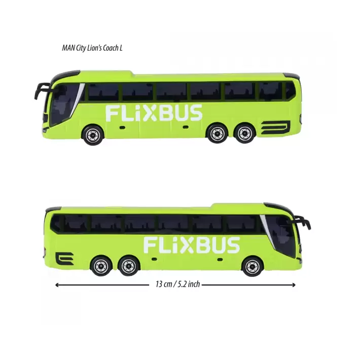 Majorette City Bus 2 - MAN Lions Coach L - Flixbus