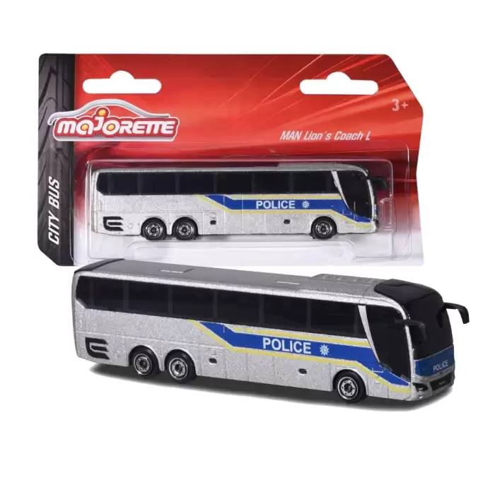 Majorette City Bus 2 - MAN Police - 3159