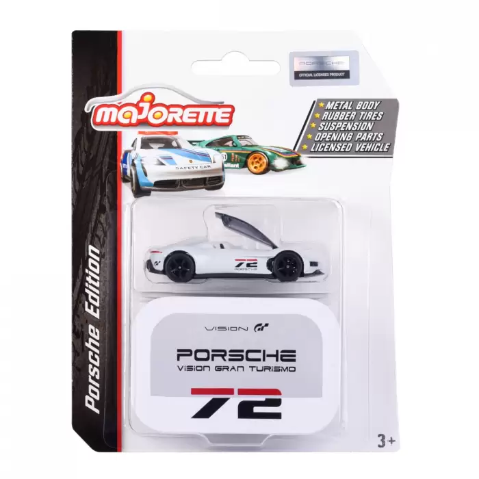 Majorette Deluxe Edition Porsche Vision Gran Turismo Gri - 3161