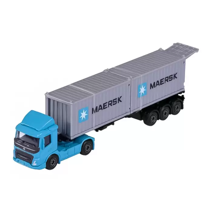 Majorette Lojistik Maersk - Volvo Transporter Konteyner 2x20ft