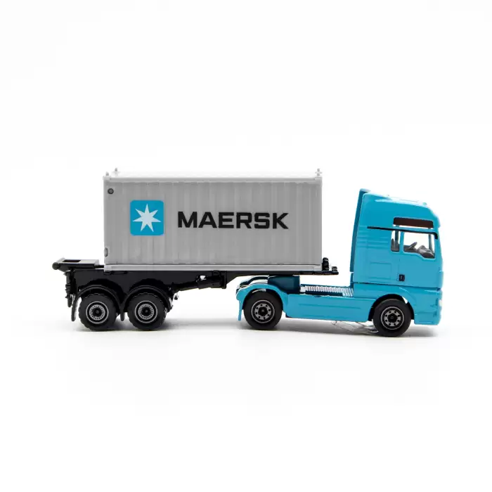 Majorette Maersk Logistik - 4 Araçlı Hediye Paketi - 212057290