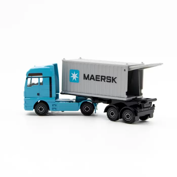 Majorette Maersk Logistik - 4 Araçlı Hediye Paketi - 212057290