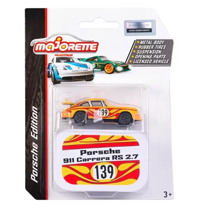 Majorette Porsche Deluxe Edition 911 Carrera RS 2.7 - 3161