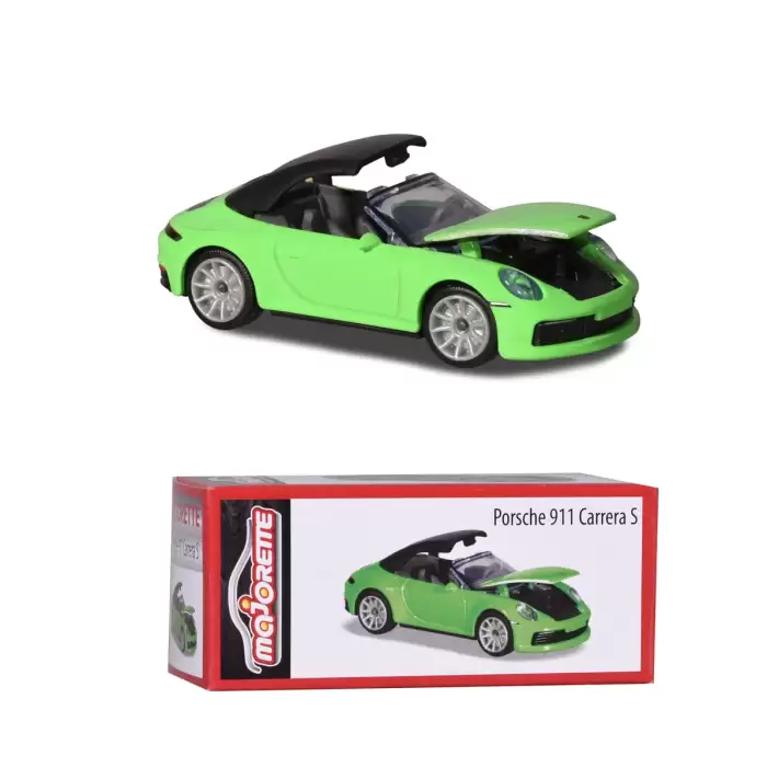 Majorette Porsche Edition Metal 911 Carrera S - Yeşil