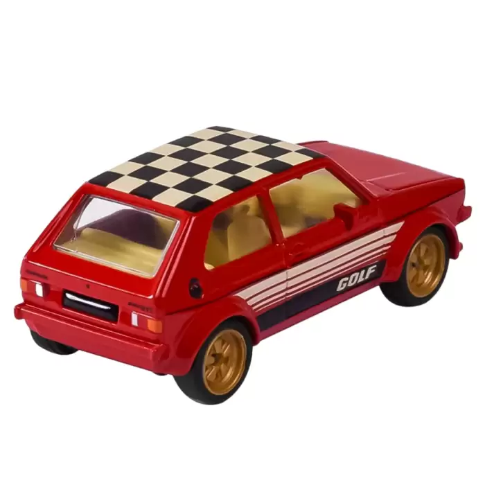 Majorette Volkswagen Deluxe Cars - Golf MK 1 Red