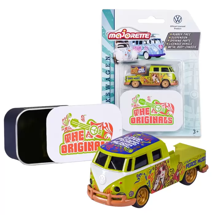 Majorette Volkswagen Deluxe Cars - T1 Peace Music