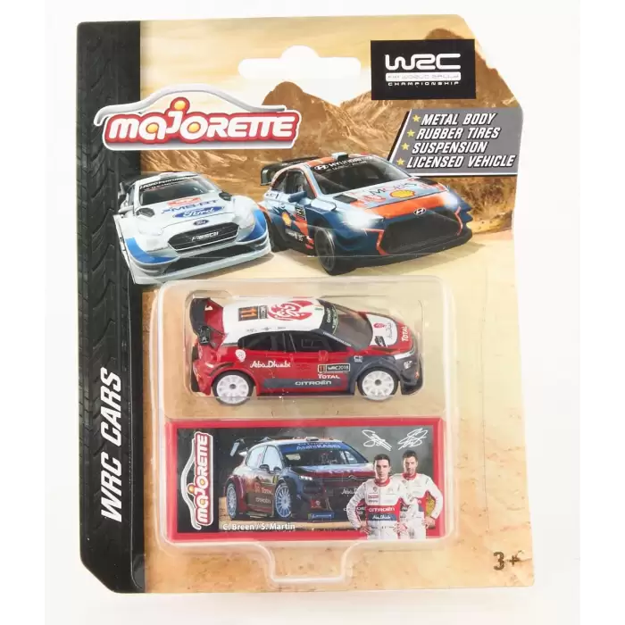 Majorette WRC Cars - Citroen C3 WRC 2018