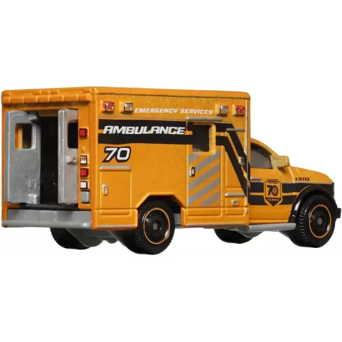 Matchbox 70. Yıl Special Edition Moving Parts 2019 RAM Ambulance - HMV17