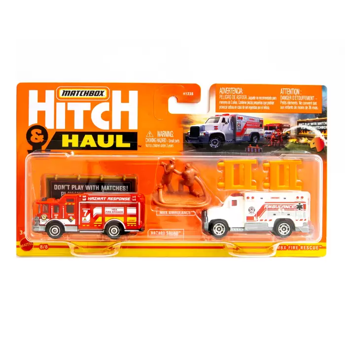 Matchbox Hitch Haul MBX Fire Rescue - HFH87