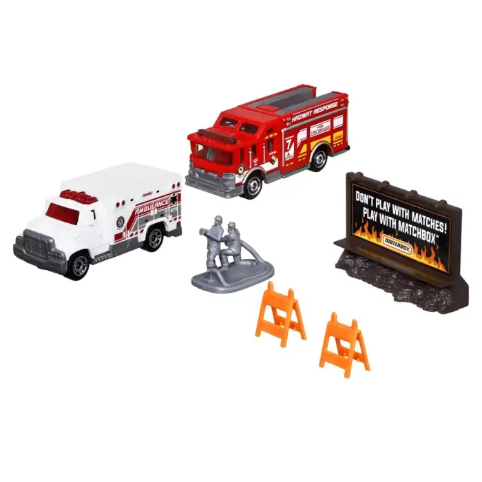 Matchbox Hitch Haul MBX Fire Rescue - HFH87