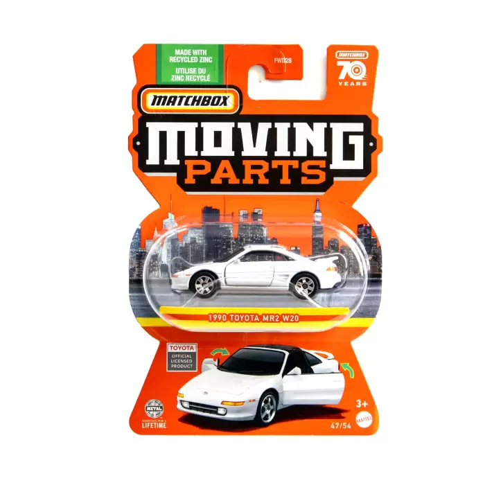 Matchbox Moving Parts 1990 Toyota MR2 W20 - 47/54