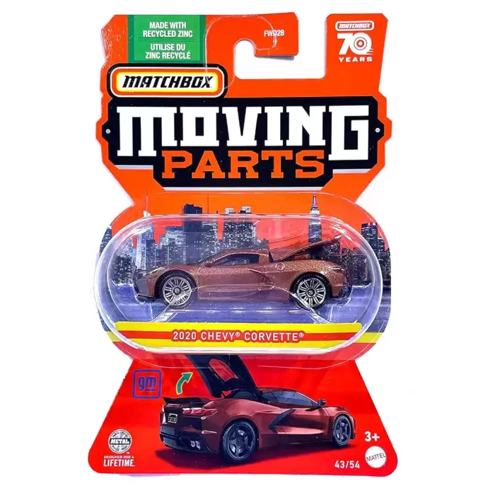 Matchbox Moving Parts - 2020 Chevy Corvette 43/54