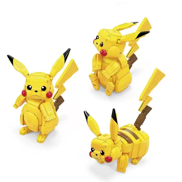Mega Bloks Construx Pokemon - Jumbo Pikachu Figürü, FVK81