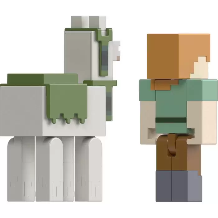 Minecraft Alex and Llama - İkili Figür Seti HLB30