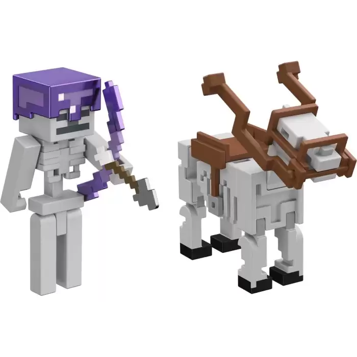 Minecraft Skeleton & Trap Horse - İkili Figür Seti HMD60