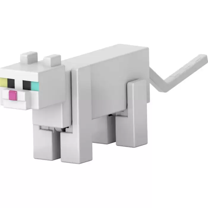 Minecraft White Cat Figürü - Build a Portal HLB20