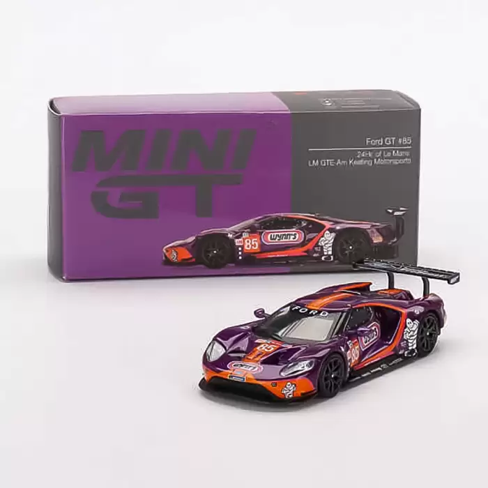 Mini GT 1/64 Ford GT #85 2019 24Hr. of Le Mans LM GTE-Am KeatingMotorsports MGT00438