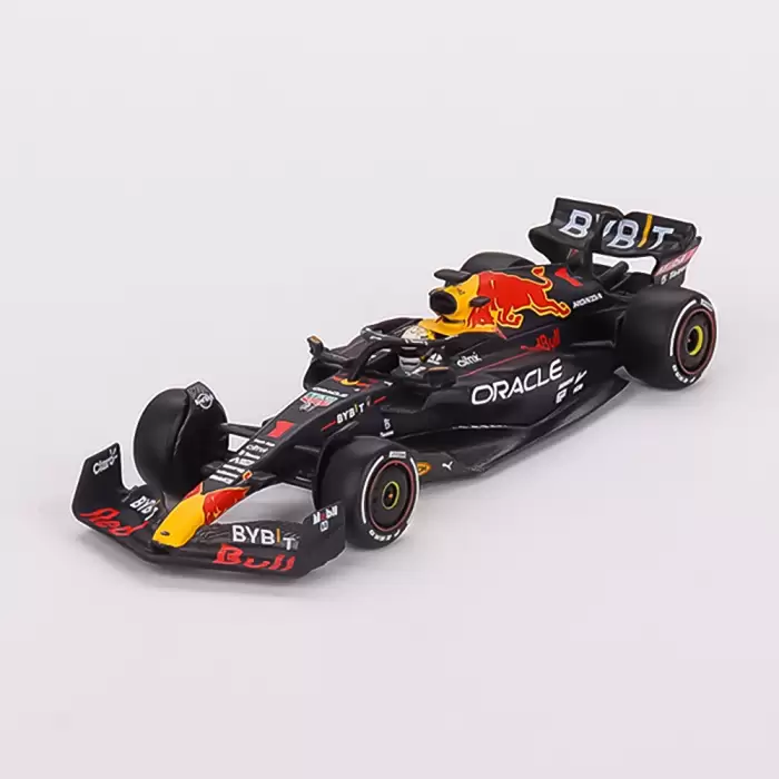 MINI GT: 1/64 Oracle Red Bull Racing RB18 #1 Max Verstappen 2022 Abu Dhabi Grand Prix Winner MGT00520