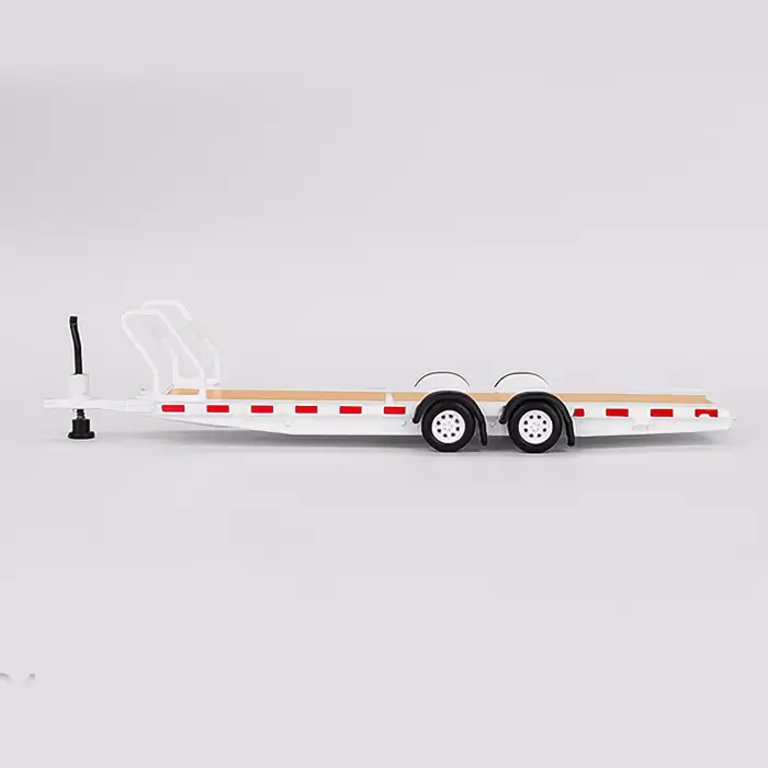 Mini GT Car Hauler Trailer Type C White - MGTAC21