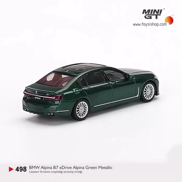 Mini GT BMW Alpina B7 xDrive Alpina Green Metallic - 498