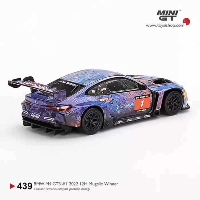 Mini GT BMW M4 GT3 #1 2022 12H Mugello Winner - 439