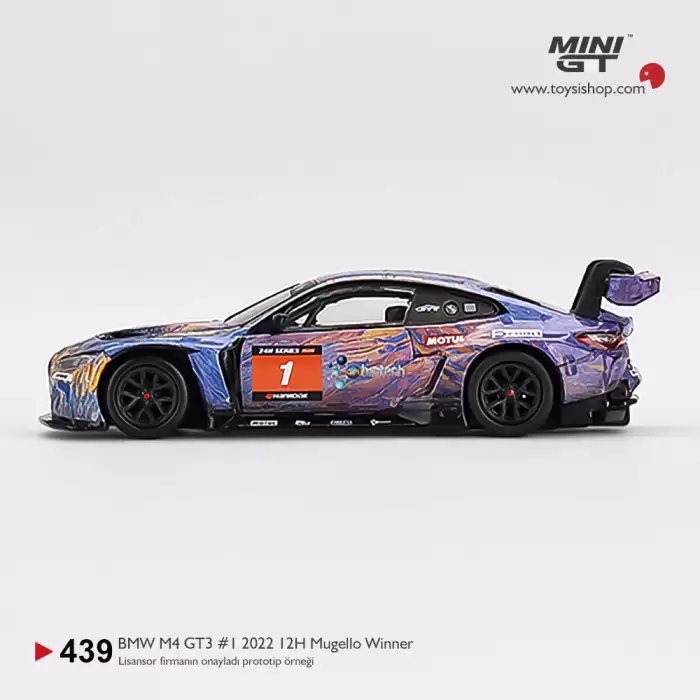 Mini GT BMW M4 GT3 #1 2022 12H Mugello Winner - 439