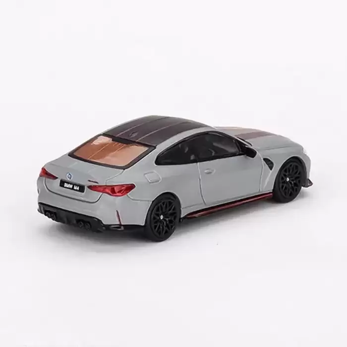 Mini GT BMW M4 CSL Frozen Brooklyn Grey Metallic- MGT00641