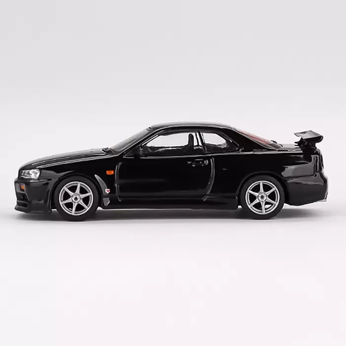 Mini GT Nissan Skyline GT-R (R34) V-Spec Black Pearl - MGT00570