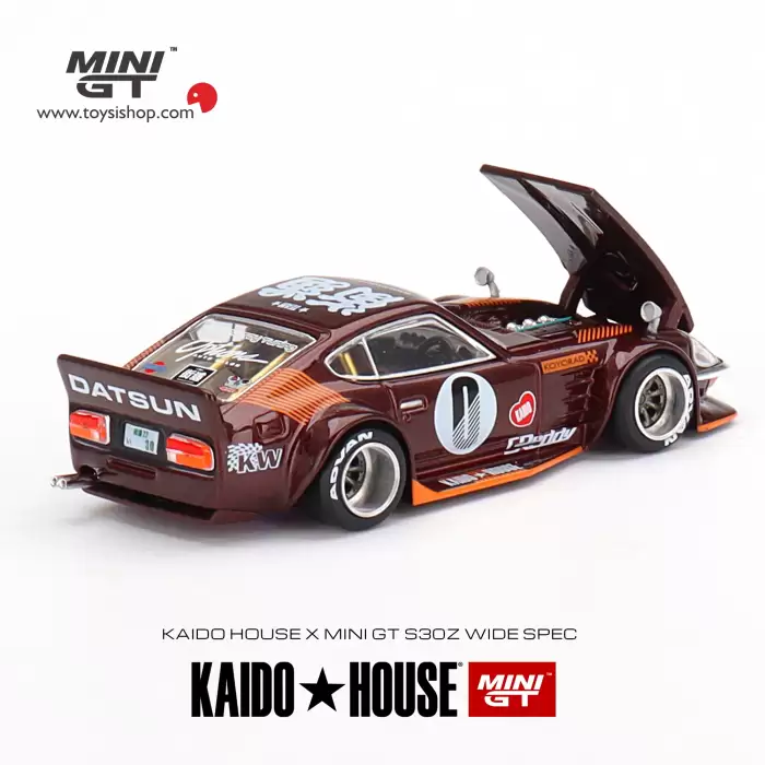 Mini GT Datsun KAIDO Fairlady Z Dark Red - 23