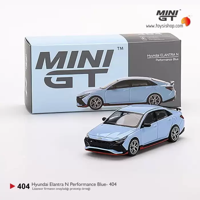 Mini GT Hyundai Elantra N Performance Blue- 404