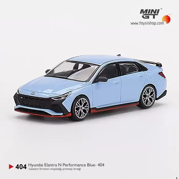 Mini GT Hyundai Elantra N Performance Blue- 404