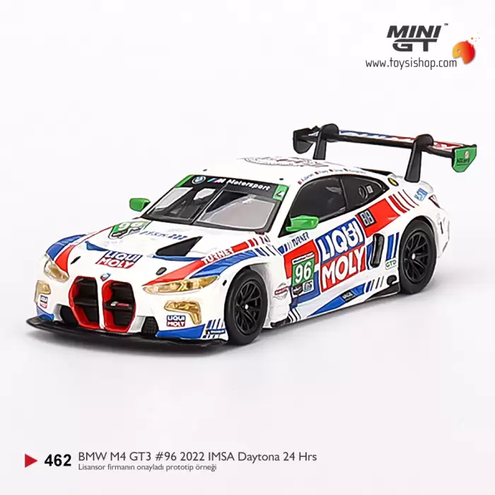 Mini GT BMW M4 GT3 #96 2022 IMSA Daytona 24 Hrs - 462