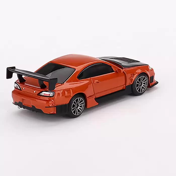 Mini GT Nissan Silvia S15 D-MAX Metallic Orange - MGT00581