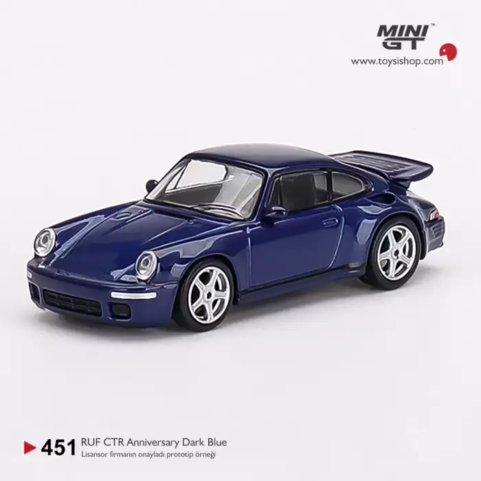 Mini GT RUF CTR Anniversary Dark Blue - 451