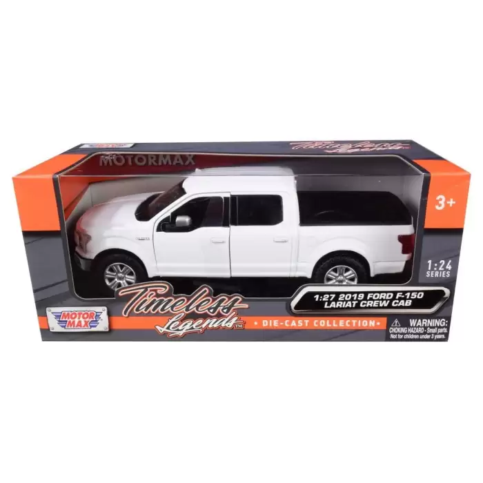 Motor Max 1:27 2019 Ford F-150 Lariat Crew Cab - Beyaz