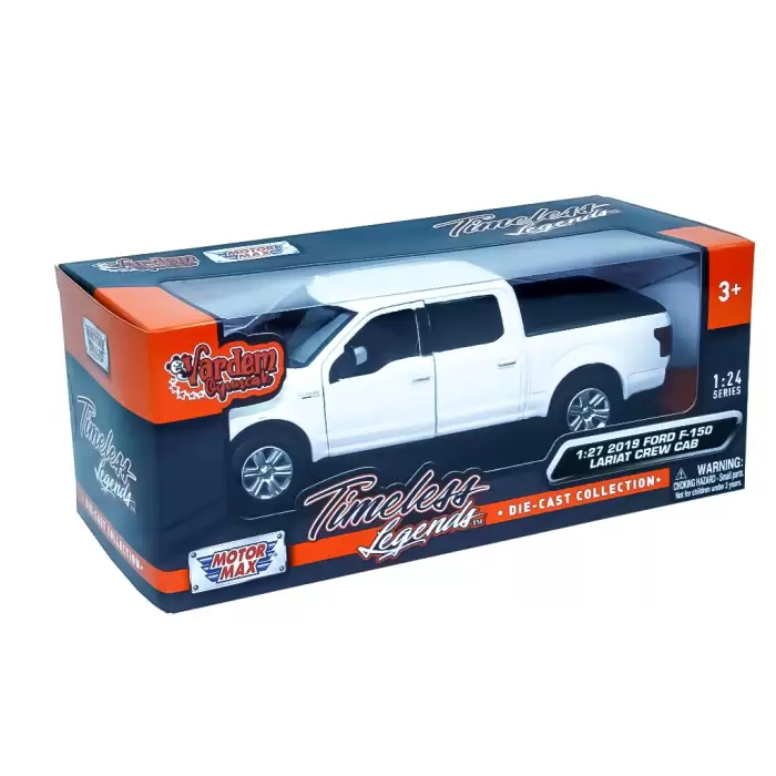 Motor Max 1:27 2019 Ford F-150 Lariat Crew Cab - Beyaz